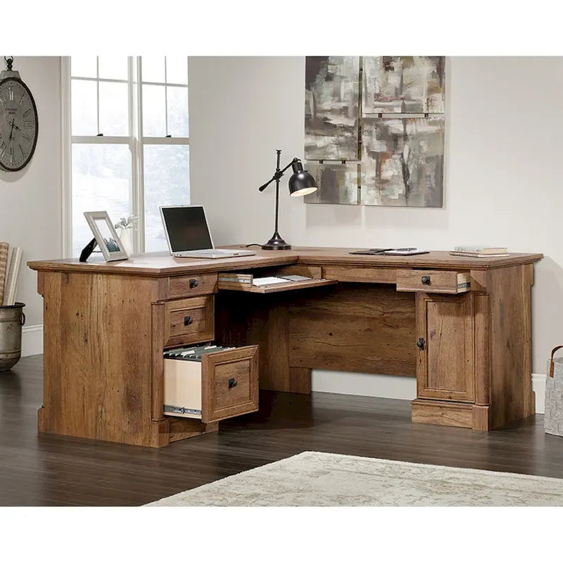 Sauder Palladia Corner Office Desk 2