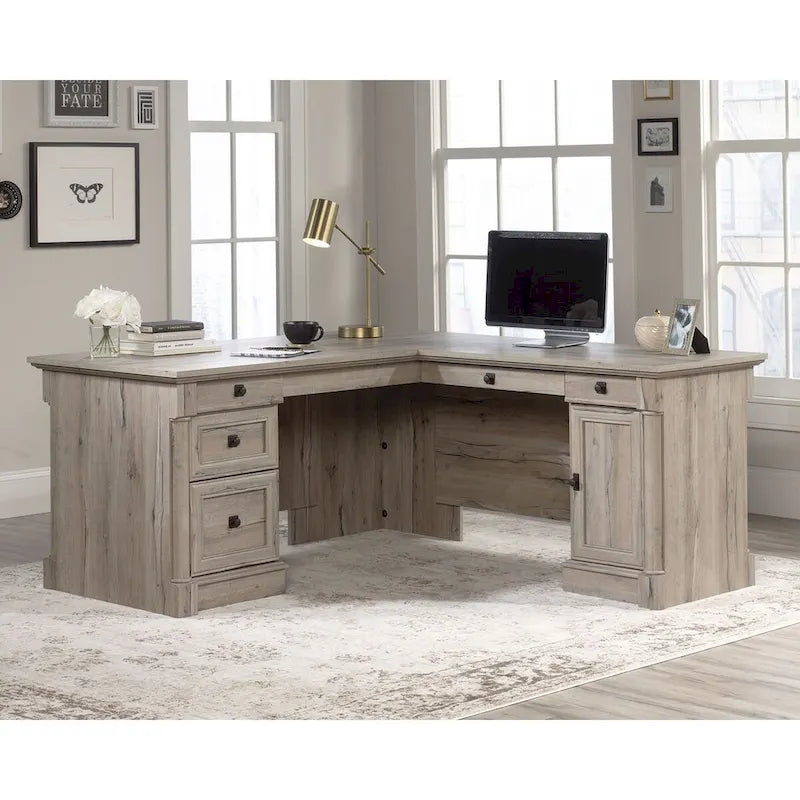 Sauder Palladia Corner Office Desk 8