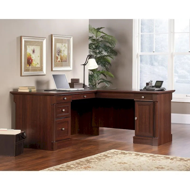 Sauder Palladia Corner Office Desk 24