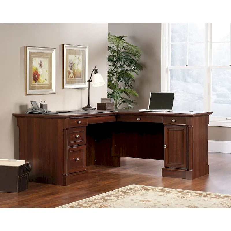 Sauder Palladia Corner Office Desk 27