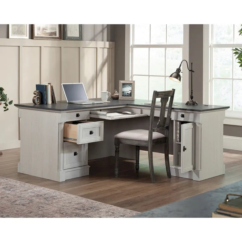 Sauder Palladia Corner Office Desk 33