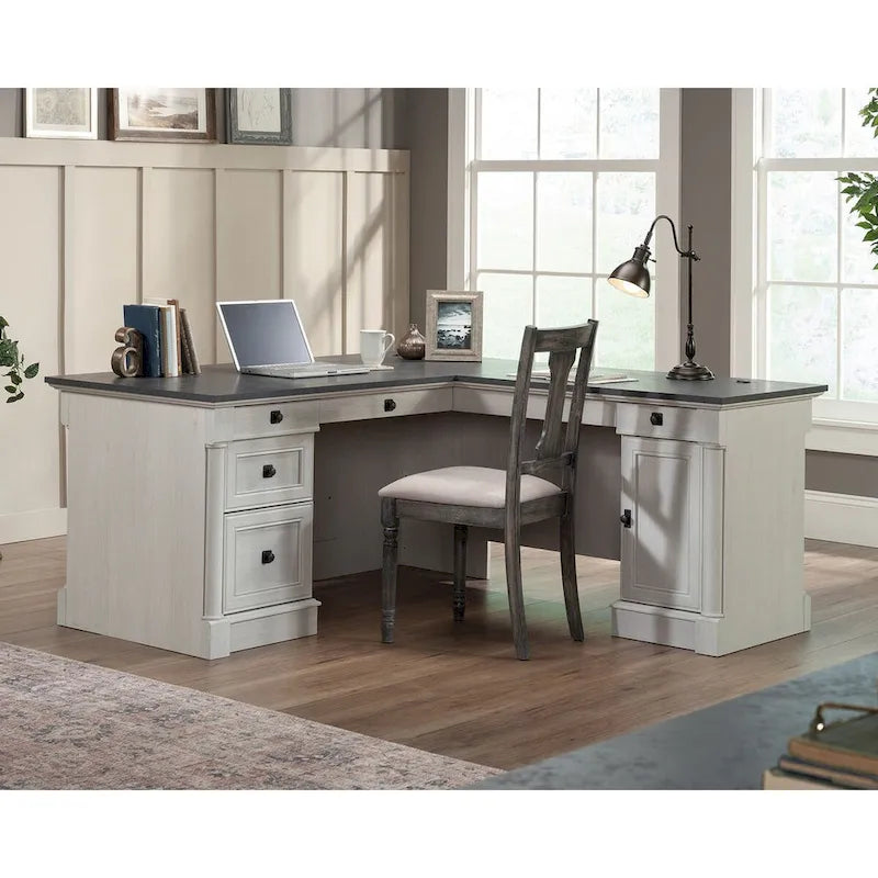 Sauder Palladia Corner Office Desk 41