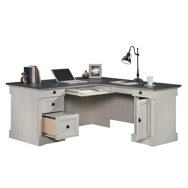 Sauder Palladia Corner Office Desk 45