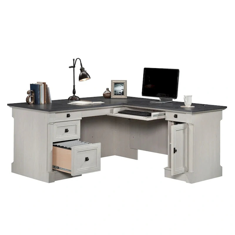 Sauder Palladia Corner Office Desk 46