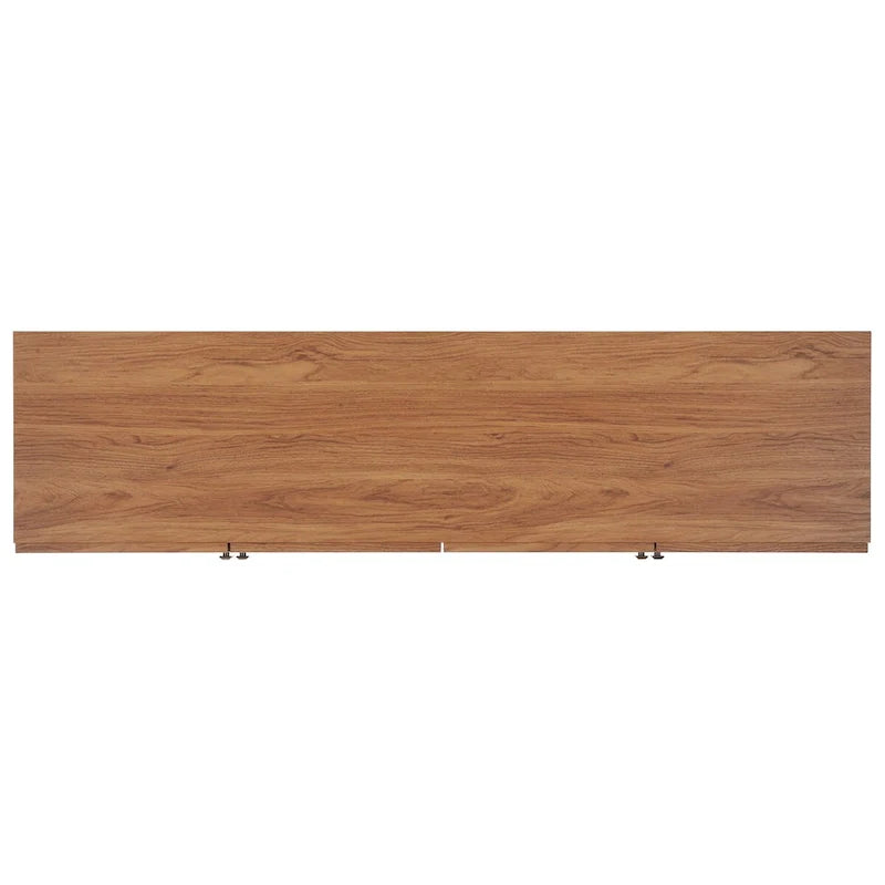 SAFAVIEH Micaela 63-Inch 4-Door Media TV Stand - Dimensions: 63.1" W x 16.3" D x 31.7" H 25