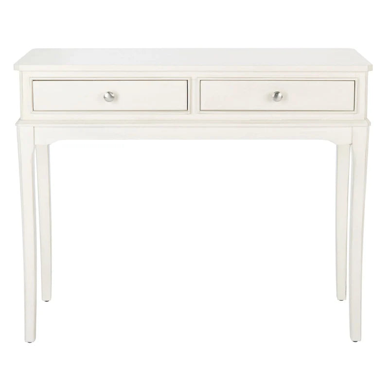 SAFAVIEH Affie 2-Drawer Console Table - Dimensions: 35.5" W x 13" D x 29.5" H 5