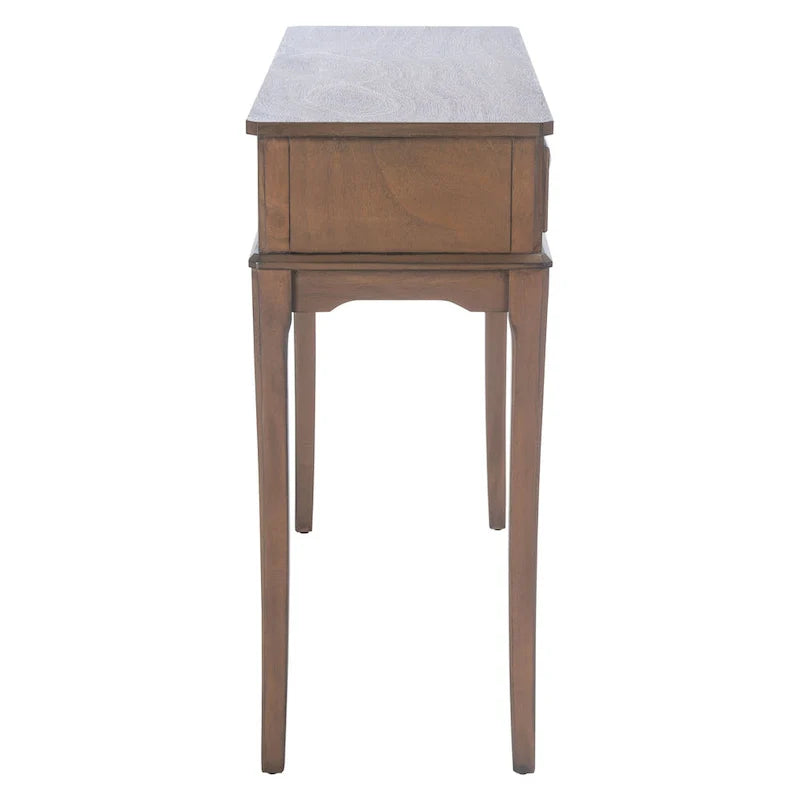 2-Drawer Console Table with Elegant French Country Design 18