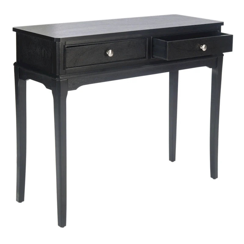 2-Drawer Console Table with Elegant French Country Design 30