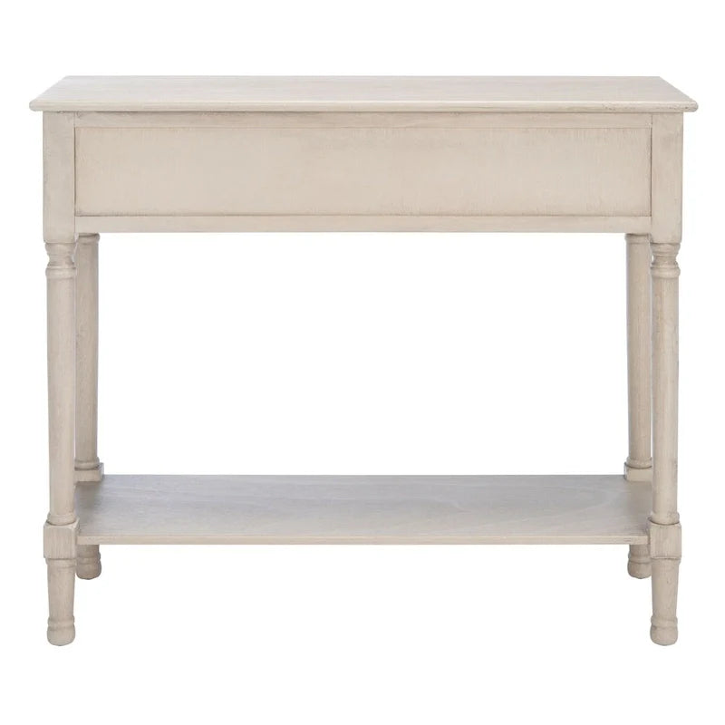 SAFAVIEH Leonia Console Table with 2 Drawers - Dimensions: 35.5" W x 13" L x 29.5" H 23