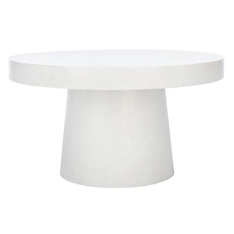 SAFAVIEH Berenice Round Coffee Table - Paper Mache - Dimensions: 31.6" W x 31.6" L x 17.8" H 14