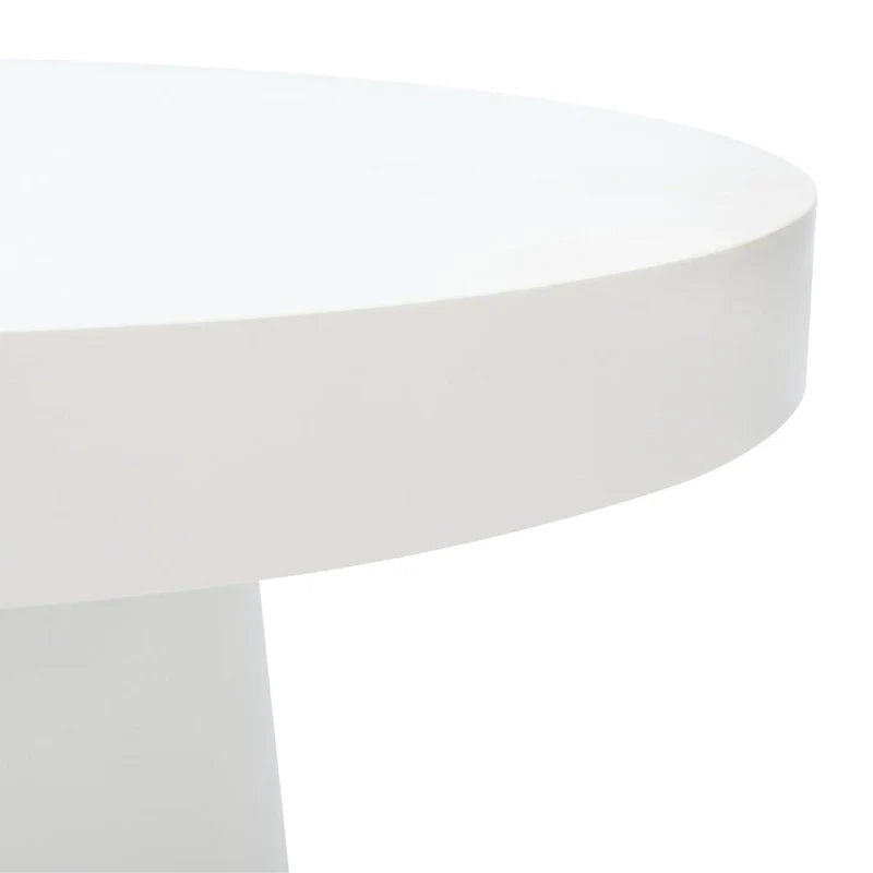 SAFAVIEH Berenice Round Coffee Table - Paper Mache - Dimensions: 31.6" W x 31.6" L x 17.8" H 6