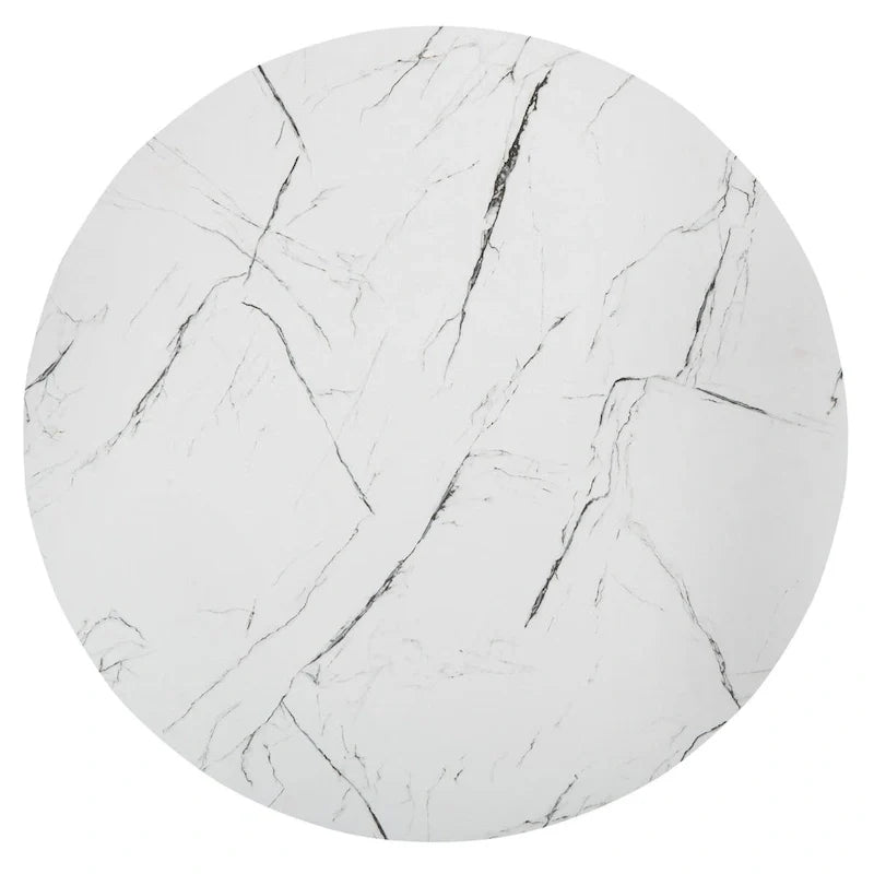 SAFAVIEH Alverda Marble Coffee Table - Dimensions: 35" W x 35" D x 19" H 6