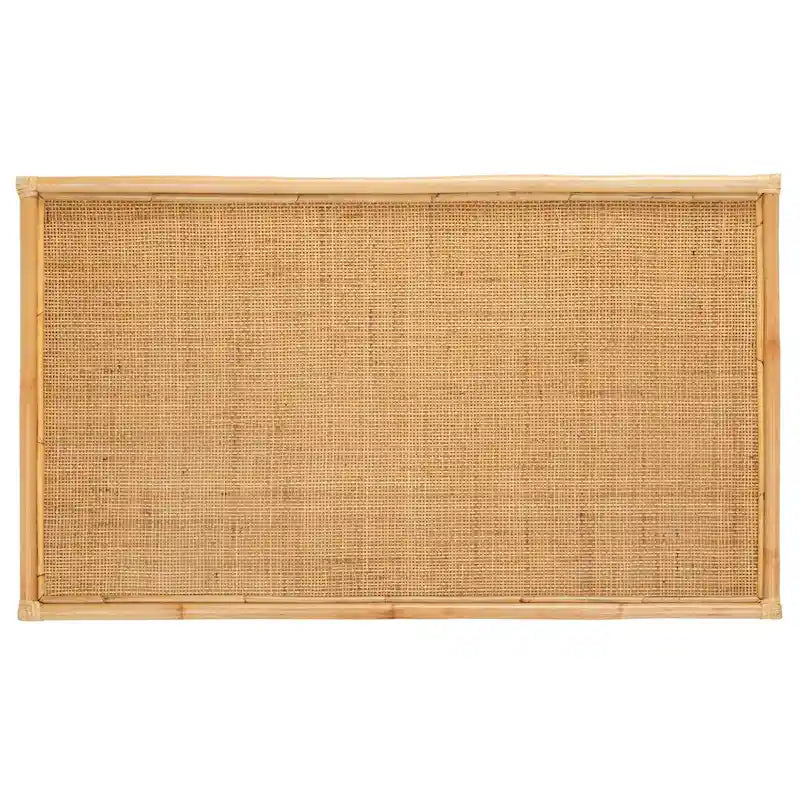 SAFAVIEH Gerdhilde Tropical Boho Coastal Rattan Rectangle Coffee Table - 47" W x 24" D x 18" H 9
