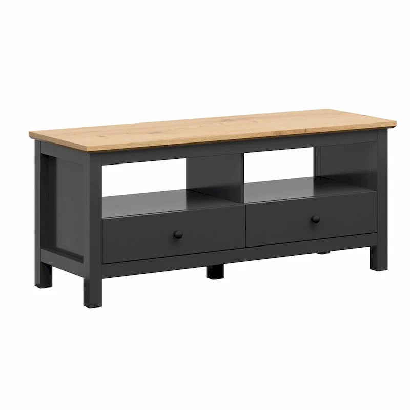 54-Inch Dark Grey Lexington TV Stand 1