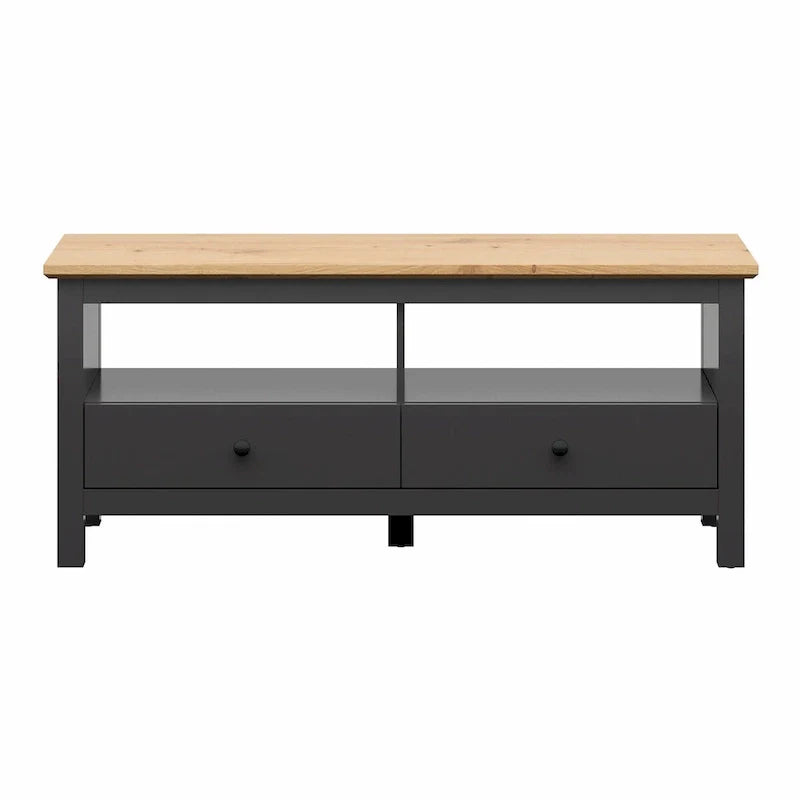 54-Inch Dark Grey Lexington TV Stand 2