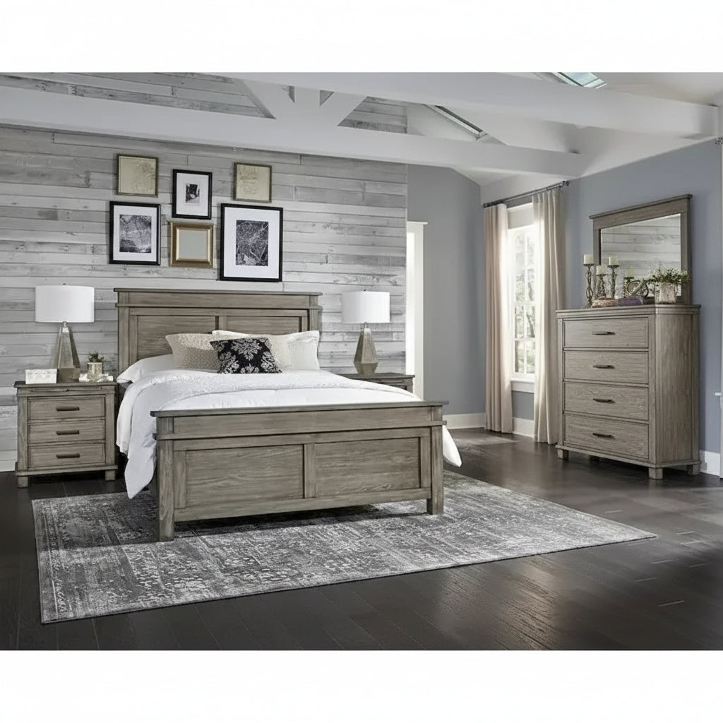 Simply Solid Asquith 6-Piece Solid Wood Bedroom Set