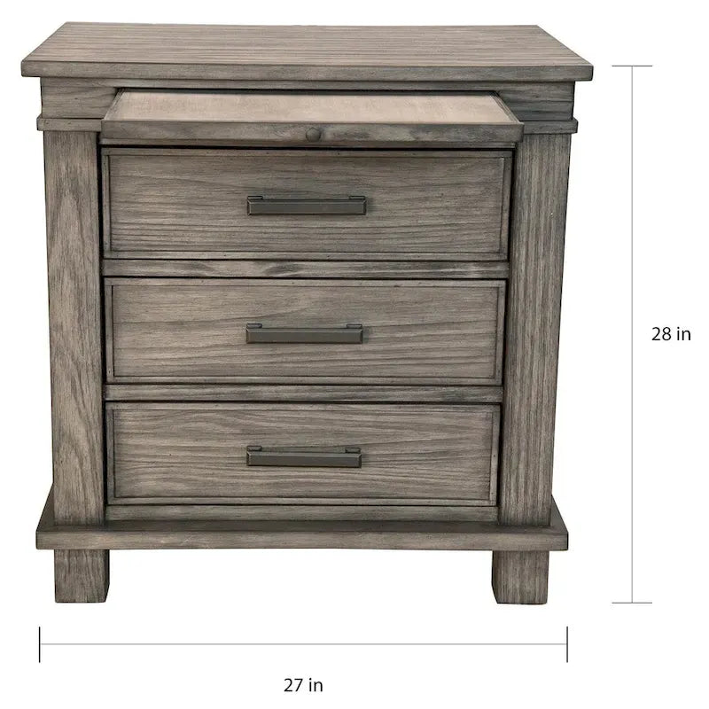 Simply Solid Asquith 6-Piece Solid Wood Bedroom Set 19