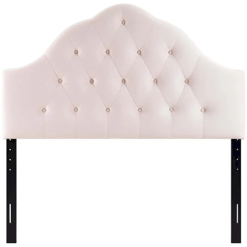 Carson Carrington Labbsand Twin Velvet Headboard with Diamond Tufting 2