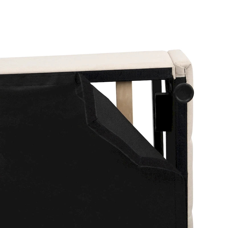 Upholstered Platform Bed with Lift-Up Storage - Full/Queen Size 21