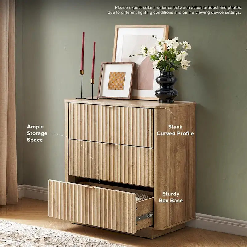Brooklyn 3-Drawer Dresser by Mopio 4