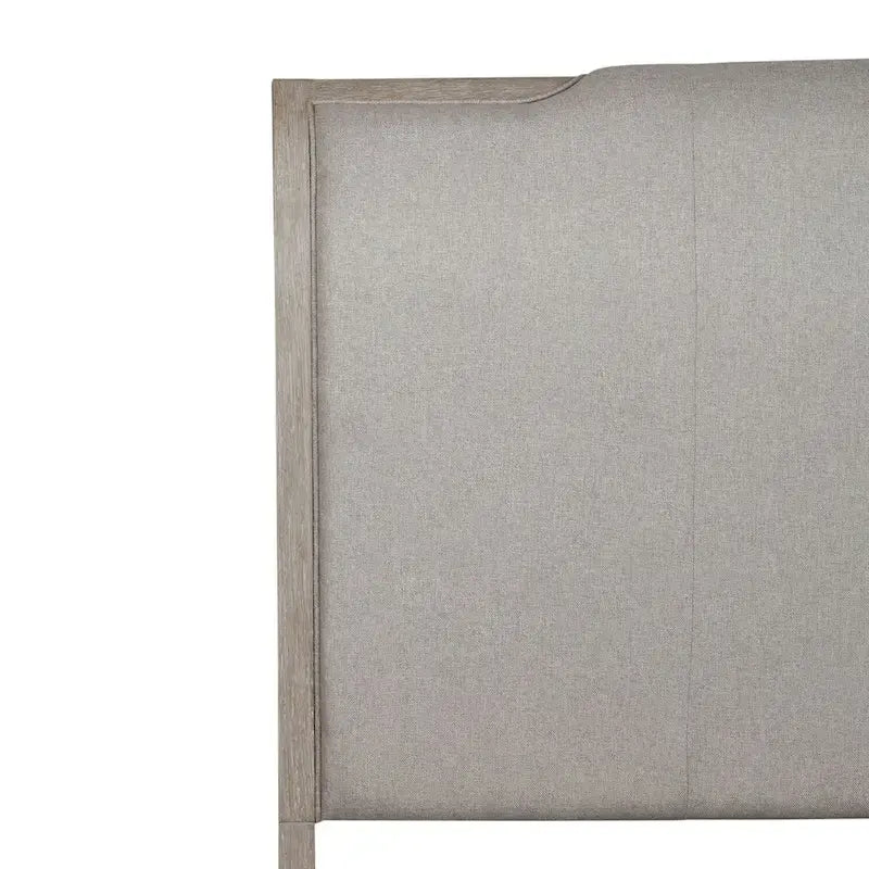 Belmar King Upholstered Bed in Washed Taupe and Silver Champagne 8
