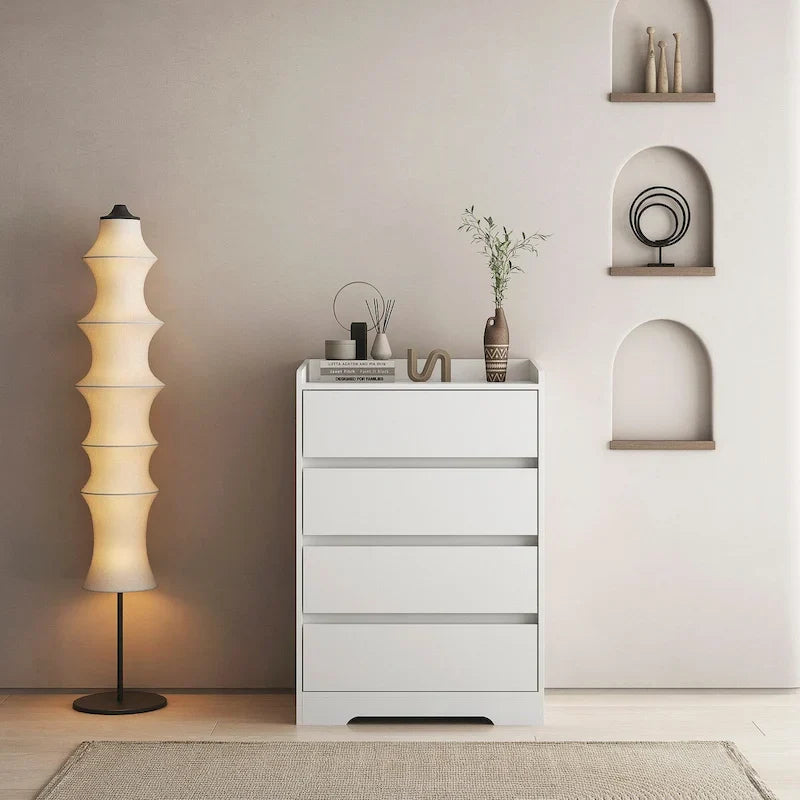 4-Drawer Freestanding Storage Chest – Versatile Dresser for Bedroom, Living Room, Closet, or Office 16