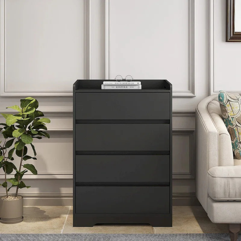 4-Drawer Freestanding Storage Chest – Versatile Dresser for Bedroom, Living Room, Closet, or Office 1