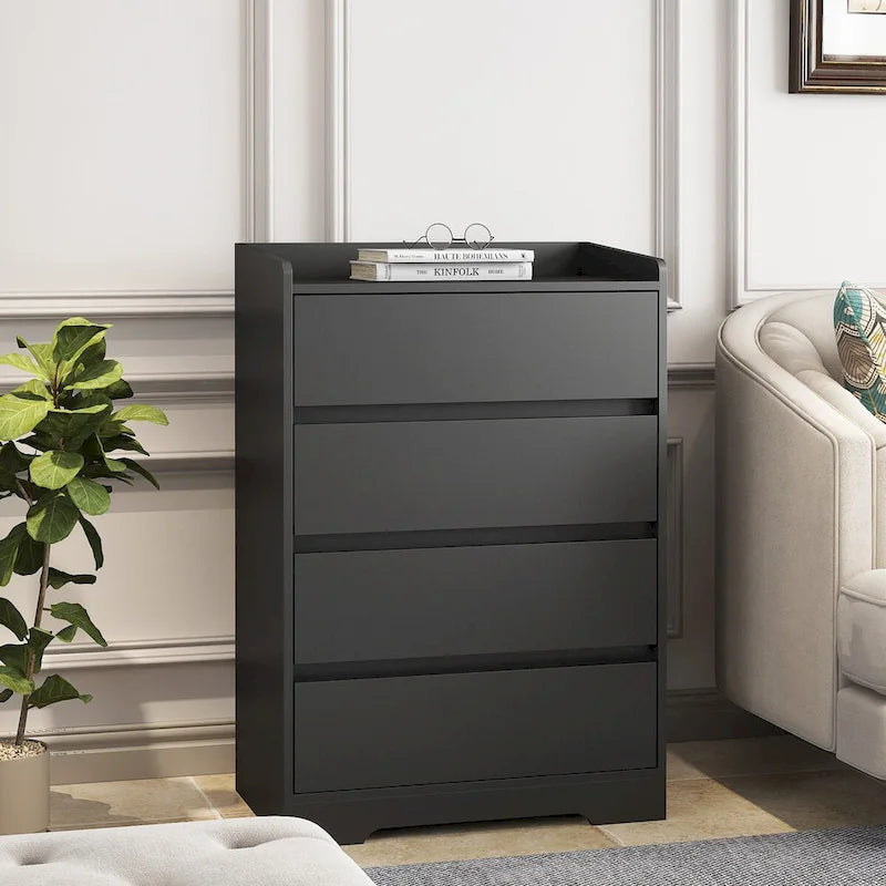 4-Drawer Freestanding Storage Chest – Versatile Dresser for Bedroom, Living Room, Closet, or Office 7