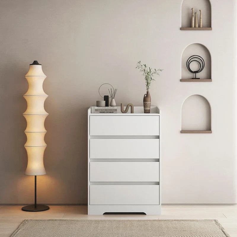 4-Drawer Freestanding Storage Chest – Versatile Dresser for Bedroom, Living Room, Closet, or Office 8