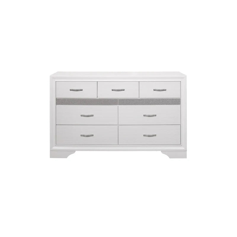 Beatrice 4-Piece White Modern Faux Leather Upholstered Storage Bed 8