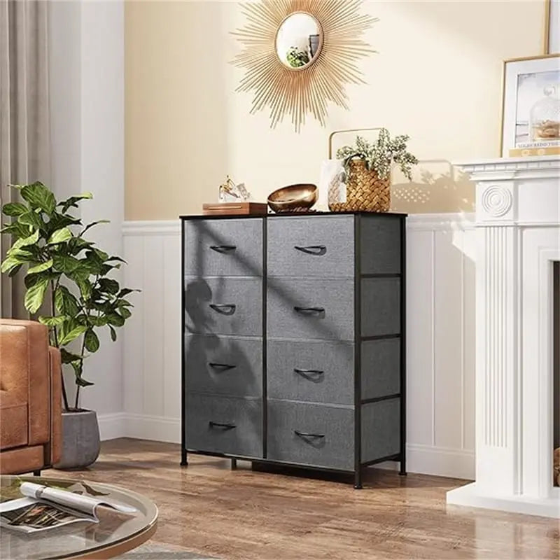Bedroom Fabric Storage Dresser 14