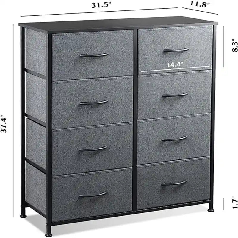 Bedroom Fabric Storage Dresser 15
