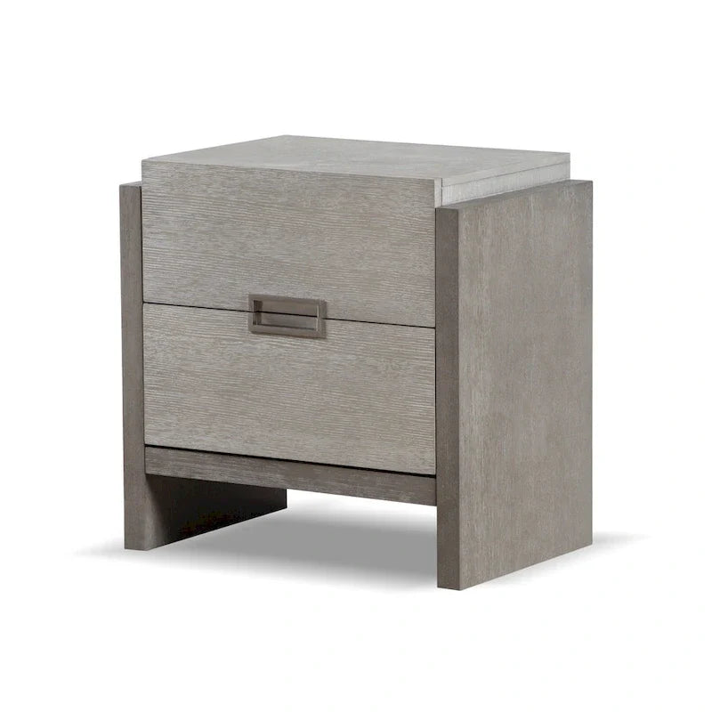 Furniture of America Cruz Contemporary Gray Solid Wood 6-Piece Bedroom Set: Includes Bed, 2 Nightstands, Chest, Dresser, and Mirror 11