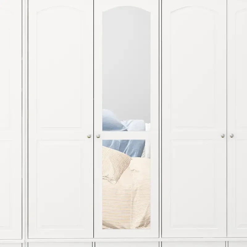 78.7H Combo Twin Wardrobe Set: Stylish and Functional Armoires for Your Closet 15