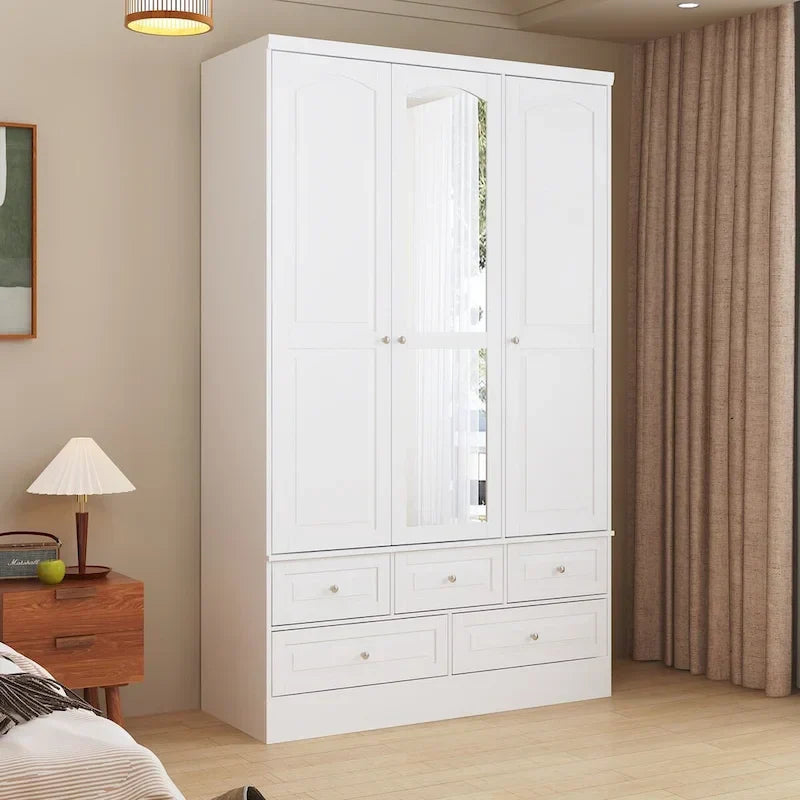 78.7H Combo Twin Wardrobe Set: Stylish and Functional Armoires for Your Closet 24