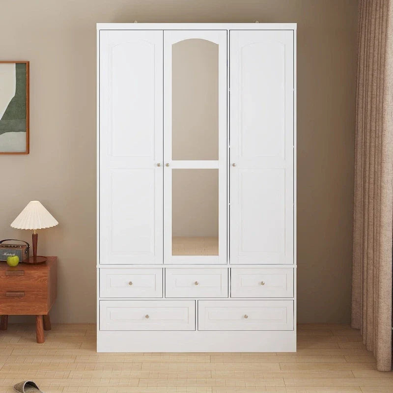 78.7H Combo Twin Wardrobe Set: Stylish and Functional Armoires for Your Closet 25