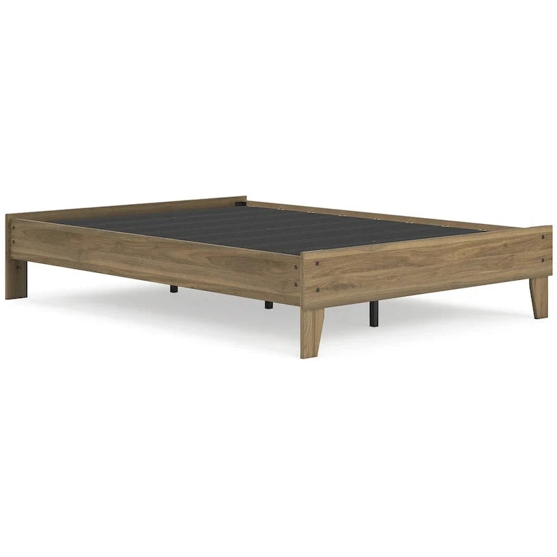 Signature Design by Ashley Deanlow Honey Wood Platform Bed 11