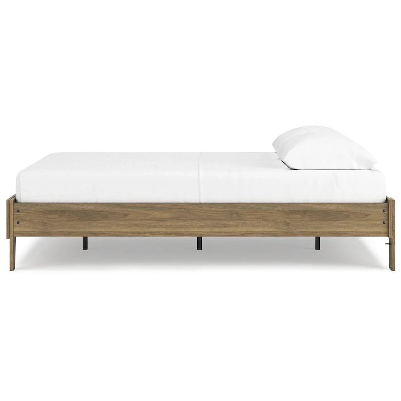 Signature Design by Ashley Deanlow Honey Wood Platform Bed 23