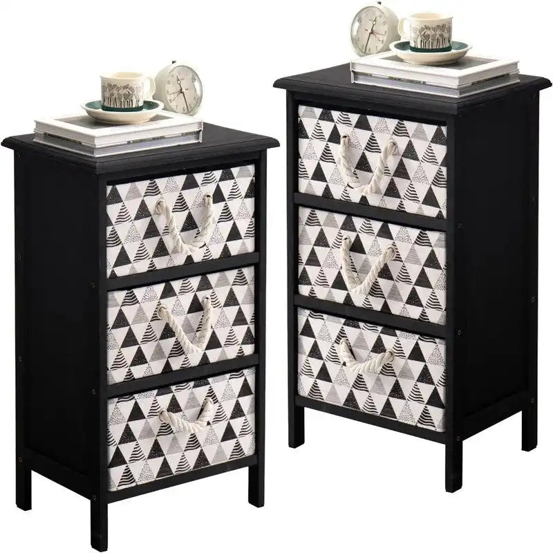 Set of 2 Nightstands 6