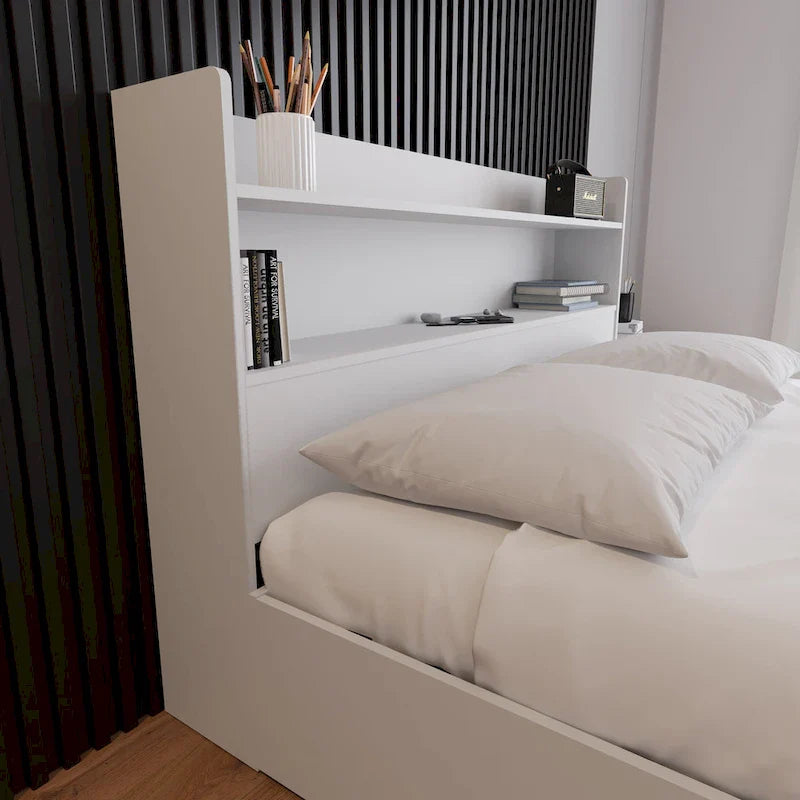 Hunter Headboard with Built-In Bookcase 1