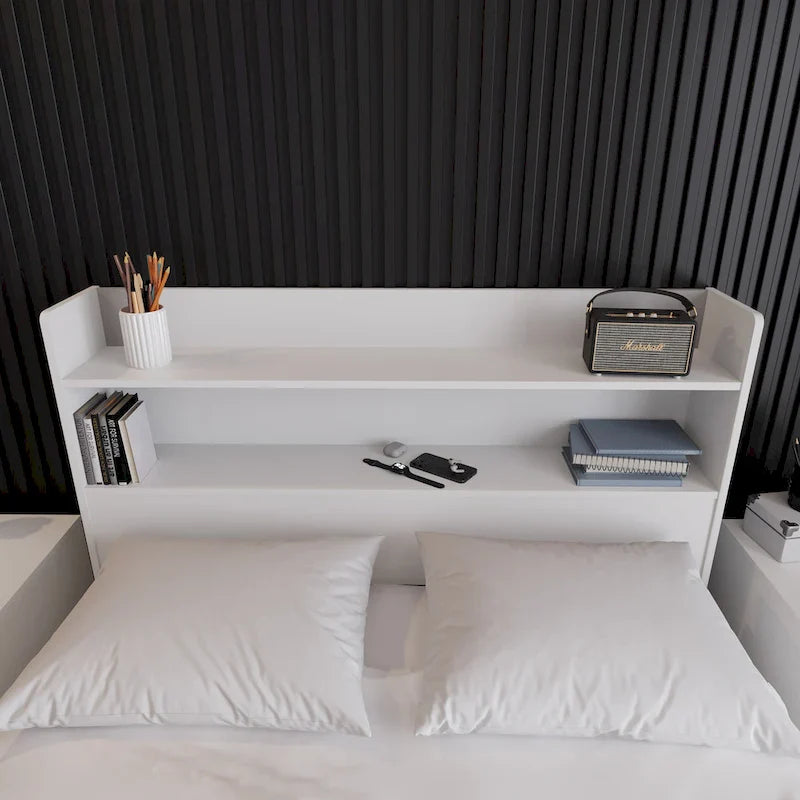 Hunter Headboard with Built-In Bookcase 5