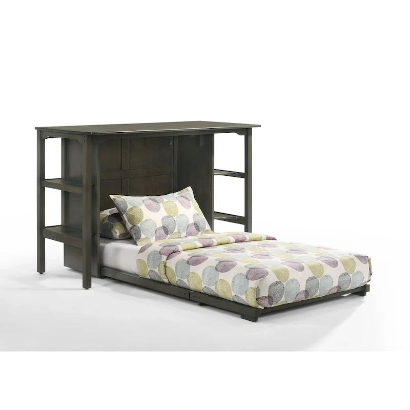 Siesta Murphy Bed Desk with Gel Memory Foam Mattress 4