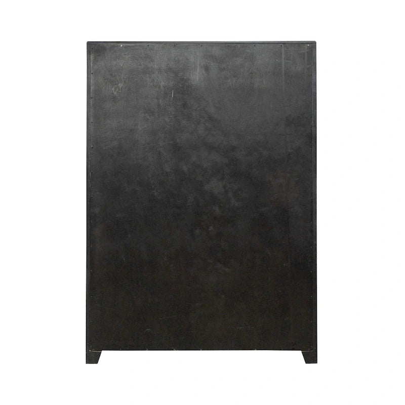 Skyview Lodge Cobblestone Oak Armoire - Spacious Bedroom Storage (54" W x 20" D x 75" H) 5