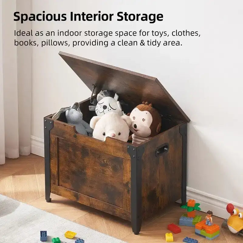 Angle Iron Storage Stool with Box Design 3