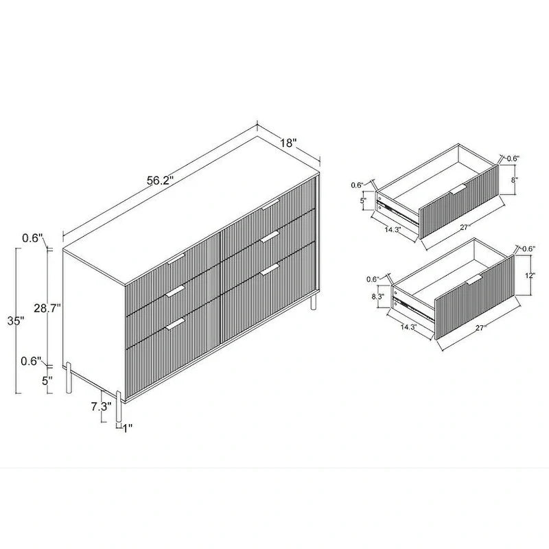 Three-Piece Bedroom Collection 5