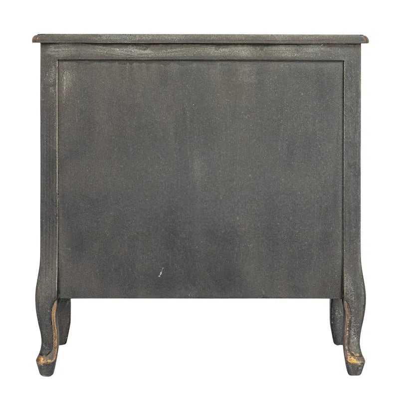 Rustic 3-Drawer Dresser with Distressed Finish 7
