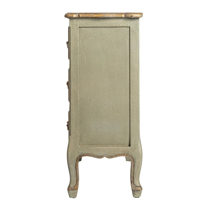 Rustic 3-Drawer Dresser with Distressed Finish 15