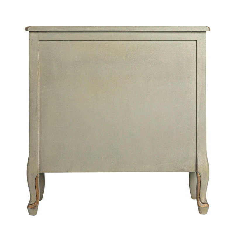 Rustic 3-Drawer Dresser with Distressed Finish 16