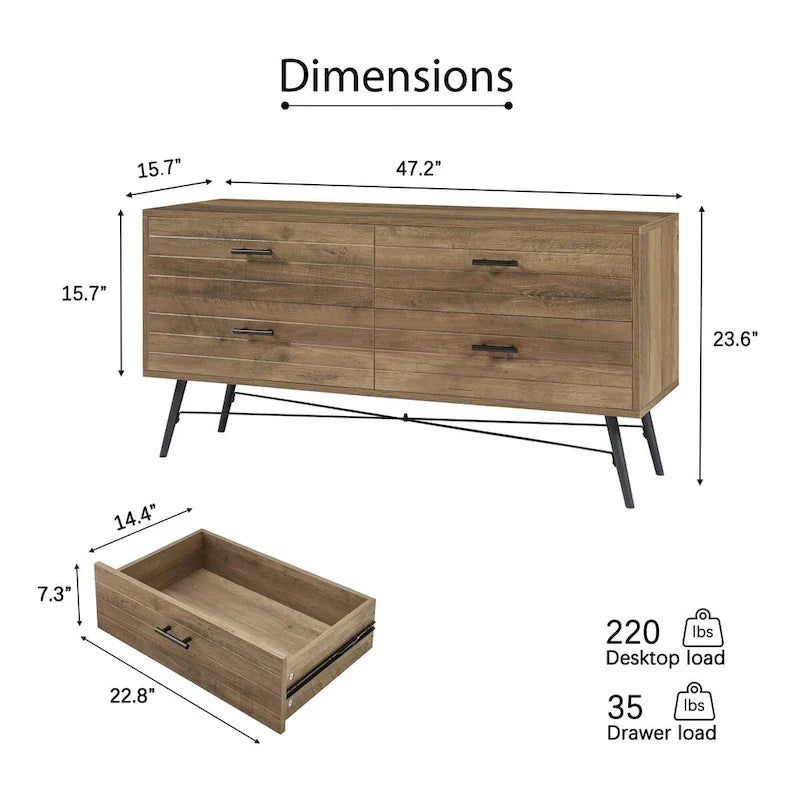 Four-Drawer Storage Chest 1