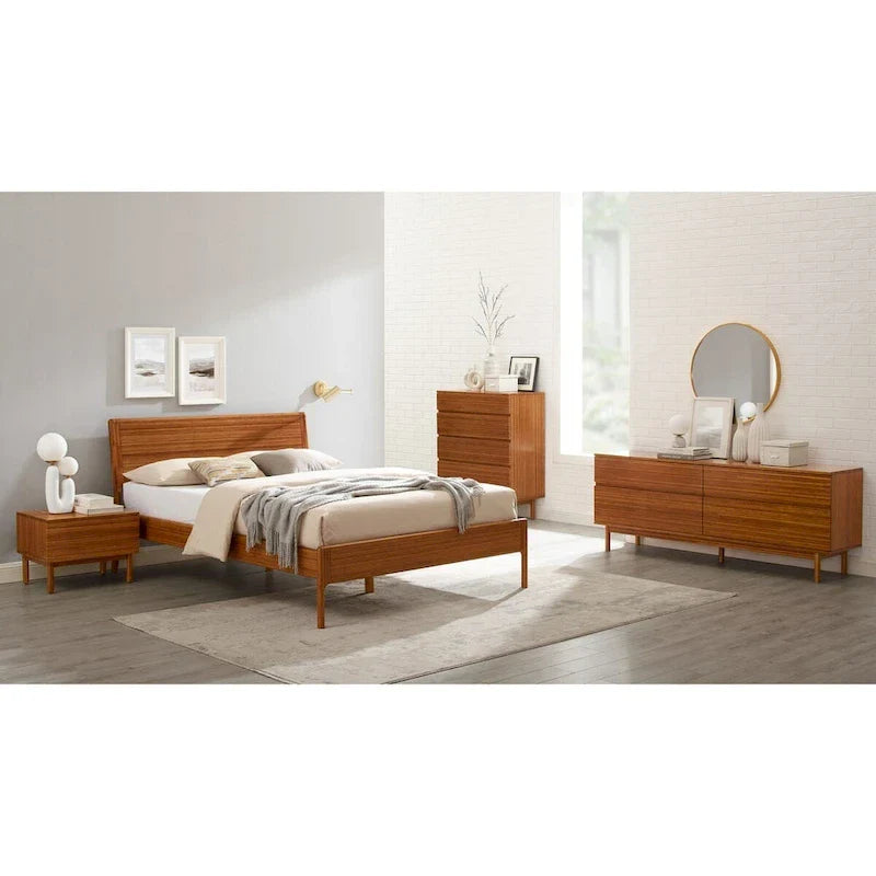 Copper Hansen King Platform Bed 9
